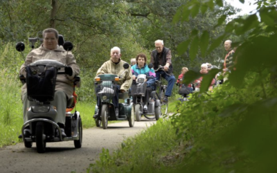 Met scootmobiel de natuur in: in Leersum kan het
